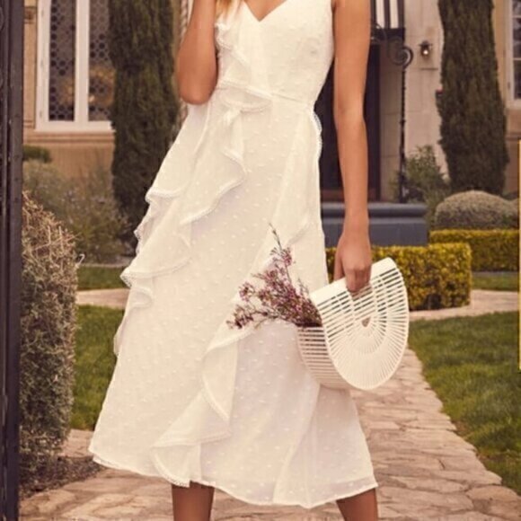 Keepsake the Label off white Hideaway dress - Picture 1 of 6